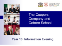 Y13 Info Evening 2024