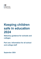 Keeping Children Safe in Education Part One_2024